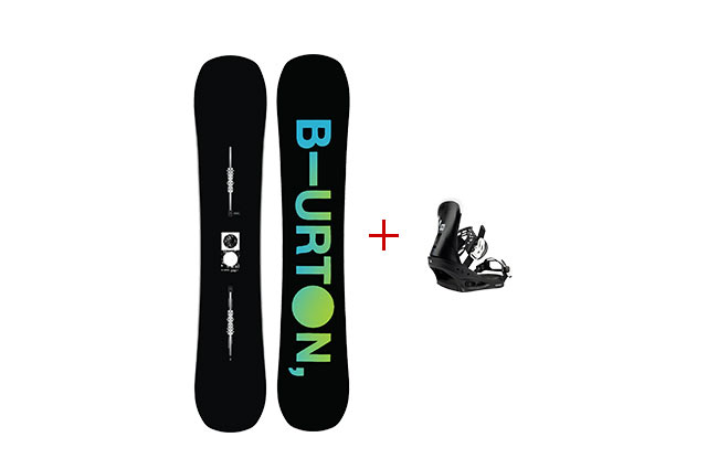 Burton Instigator + Burton Freestyle Binding