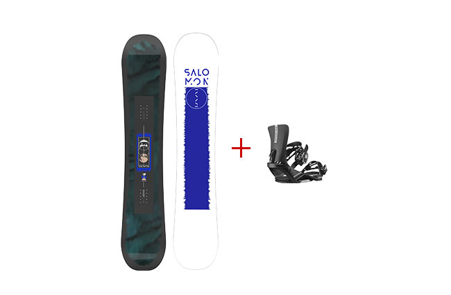 Salomon Pulse + Salomon Rhythm Binding